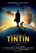 Постер Пригоди Тінтіна: Таємниця єдинорога 3D, Adventures of Tintin: The Secret of the Unicorn, The