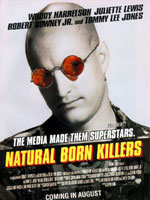 Постер Природжені вбивці, Natural Born Killers